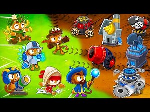 MONKEYS vs MACHINES in BTD 6