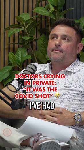 Doctor Crying in private it was the Covid shot.