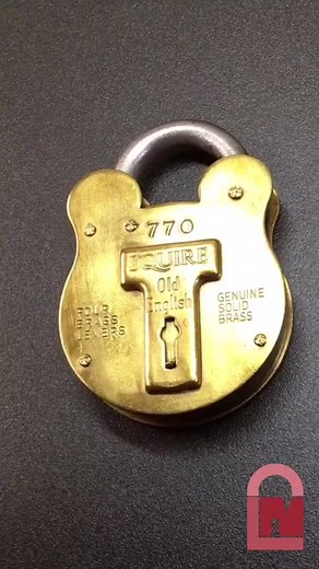 Old English Squire 330 padlock Picked #lockpicking #lever #vintage #engineering #tools #locksport #locksmith #pentset #edc #hackers | Lock Picking V