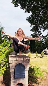 1.2K views · 93 reactions | The second round of the High Heels Yoga Challenge is on—balance, breathe, and try not to break an ankle. Nirvana mode: activated!律‍♀️ #yoga #balance #moodchallenge | Oksana N Bell | Facebook