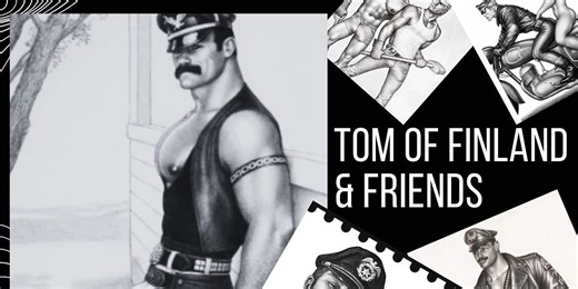 🔞Unseen Tom of Finland Art LGBTQ Gay Illustrations We Shouldn't Forget Gay Art History Photomontage