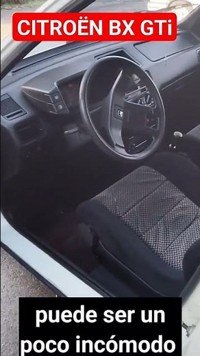 El Citroën BX GTi vuela bajo, a ras de suelo.