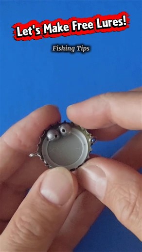 I Turned a Soda Bottle Cap Into a Fishing Lure 🎣😱 ($0 DIY Experiment!)