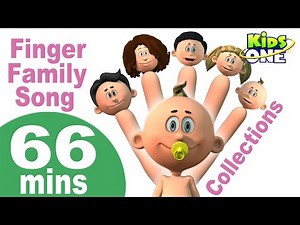 Finger Family Song | Rain Rain Go Away & More Popular Nursery Rhymes Collection for Kids - KidsOne