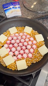 279K views · 555 reactions | How did I not know this popcorn trick? Fun and easy peppermint popcorn is a great dessert for the holidays! This original video was produced by Rick Lax Productions and Patty C | Home Hacks & Easy Snacks | Facebook