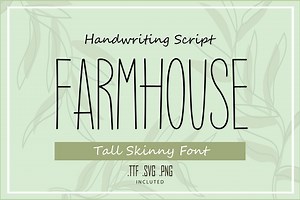 Farmhouse Script Lemonade Font Tall Font Skinny Font Thin Font Tall Skinny Font Tall Skin Letters Procreate Font Canva Font Cricut Font - Etsy Australia