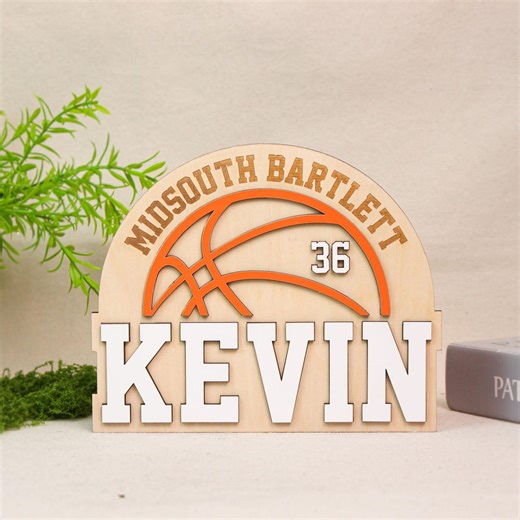Personalized Name Player Sign, Custom Gift From Basketball Team, Gift for Coach Manager Member Locker Room Decor, Basketball Sign Hanger - Etsy