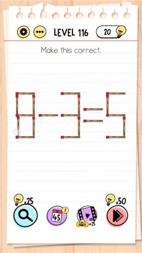 Brain test Level 116 😱🤑🤑 #viral #shorts #braintestsolution #shortsfeed