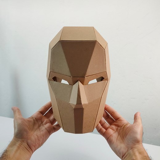 Superhero Base Cowl Cardboard Template - Printable DIY Pattern for Costume and Cosplay (resizable PDF) - Etsy