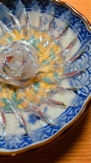 大きいサヨリを刺身にしたら美味すぎた！