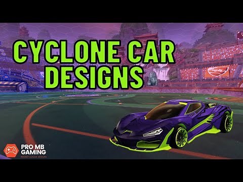 Best Cyclone Car Designs in Rocket League