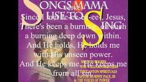 His Yoke Is Easy Chords by Bishop Paul S. Morton and the Greater St. Stephen Mass Choir - ChordU