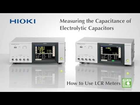 Measuring the Capacitance of Electrolytic Capacitors with Hioki LCR Meters