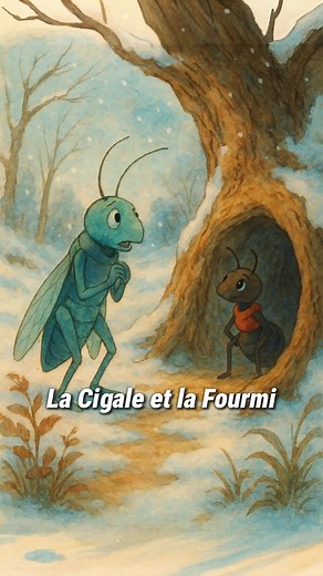 La Cigale et la Fourmi - Chaque soir 20h00, une nouvelle histoire classique ! #histoirespourenfants #contepourenfant #momlife #éducationpositive #histoiresdusoir #voixdouce #histoiresfrançais #livrepourenfants #comptinebébé #parentalité #bébéfr #enfantheureux #voixoff #storytimefr
