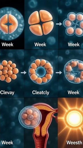 Embryo Development Week by Week | IVF Time-Lapse Medical Animation