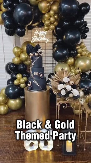 Black & Gold Party Ideas for Memorable Celebrations