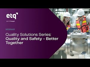 Quality and Safety Integration Using One Platform