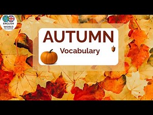🍂 Autumn Vocabulary | Learn 10 Words