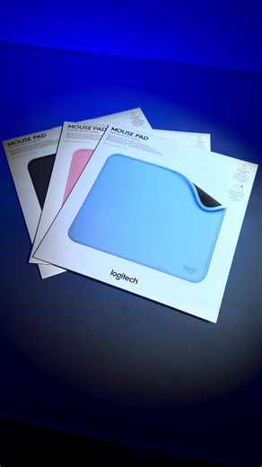 Mouse pad Logitech Studio Series — textura suave y base antideslizante