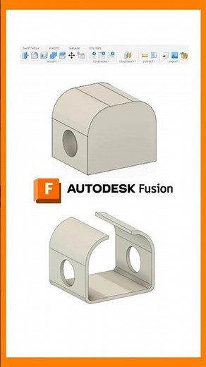 Solid to Sheet Metal in Seconds! | Autodesk Fusion