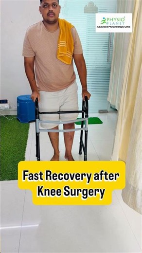 Fast recovery after knee surgery