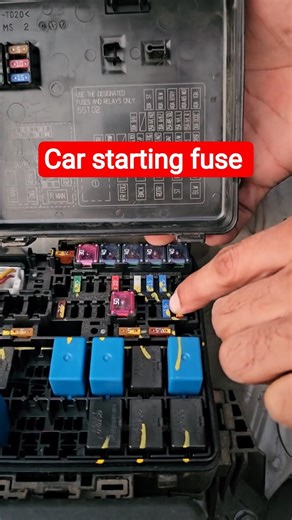 car starting fuse #starting #fuses #startingfuse #shorts