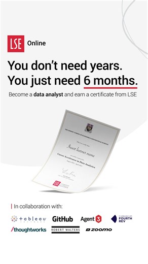 Take your career to the next level in 6 months. | The London School of Economics and Political Science - LSE | Facebook