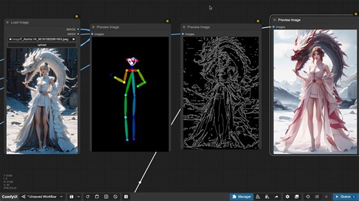 ComfyUI出图控制——ControlNet篇（sdxl通用模型 sd1.5模型）