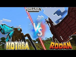 Mothra Vs Rodan in MINECRAFT POCKET EDITION