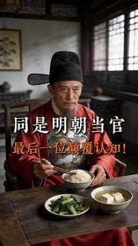 明朝九品到一品的差异，最后一位意想不到 #历史 #历史故事 #movie #history