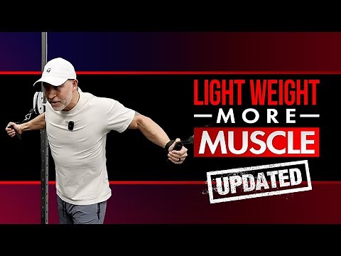 Updated 2023 - Lift LESS Weight Gain MORE Muscle (TRICON TRAINING WORKOUT!)