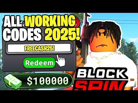 *NEW* ALL WORKING CODES FOR BLOCKSPIN IN OCTOBER 2025! ROBLOX BLOCKSPIN CODES