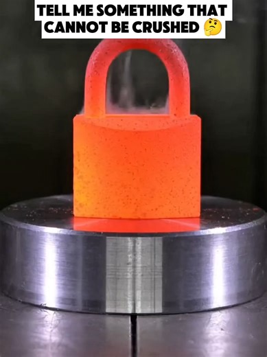 Red-Hot Lock vs Hydraulic Press: An Intriguing Showdown
