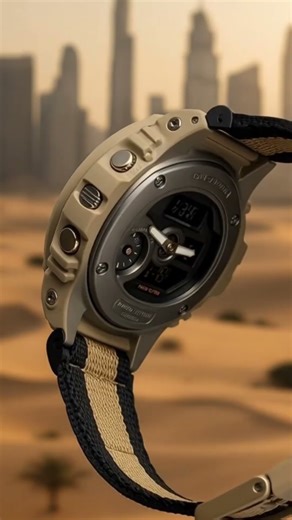 G-SHOCK Dubai Dune Tower Edition – UAE Skyline Inspired Watch | Desert Dune Architecture