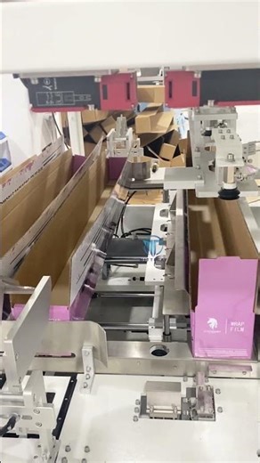 Long box tray former #boxfoldingmachine #trayformer#packagingmachine #automation