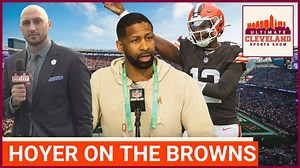 Brian Hoyer on the Browns' head coaching search, Shedeur Sanders development & NFL playoff reactions