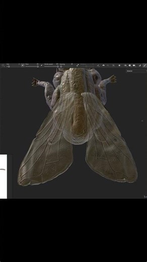 From Nothing to Nightmare! Fly Creature Creation #3d #creature #horrorart #unrealengine #zbrush