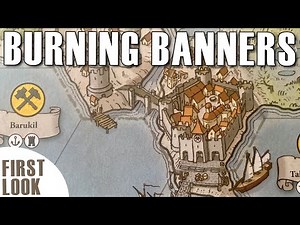 Burning Banners Overview & First Look | Compass Games | Fantasy Wargame Board Game