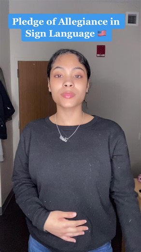 Sign Language Pledge of Allegiance 🇺🇸: Show Your Patriotism with this Inspiring Gesture!
