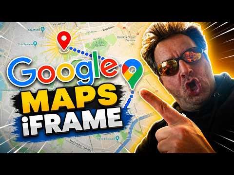 Google Maps iframe su WordPress con editor Gutenberg, mappa personalizzata di mia invezione