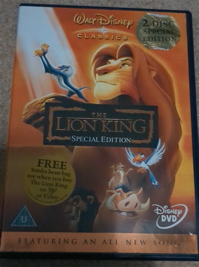 The Lion King Special Edition DVD Review