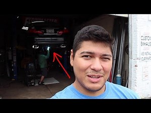 INFINITI M35 GETS A CUSTOM EXHAUST | Megan Racing