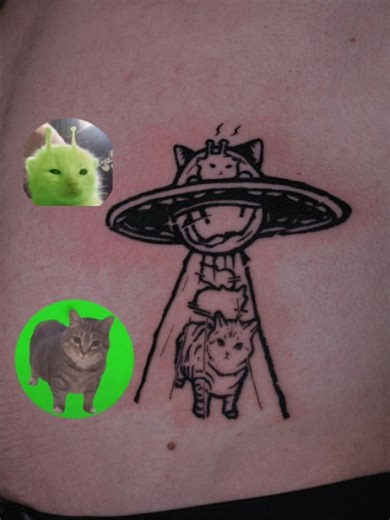 dd | 디디그림 | Custom tattoos I worked on this week Thank you, guys @dd_greem #cattattoo #engravingtattoo #linocuttattoo #frankfurttattoo | Instagram