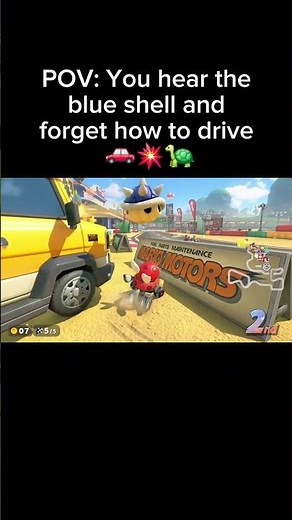 Took 1st Place in Mario Kart World… Then the Blue Shell Showed Up 💀💙🏁