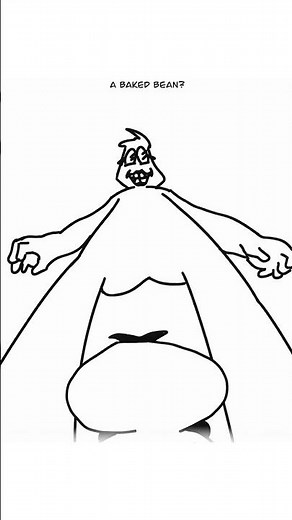 Baked Bean 😅 (Animation Meme) #shorts