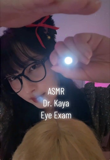 Eye Exam ASMR Experience with Dr. Kaya
