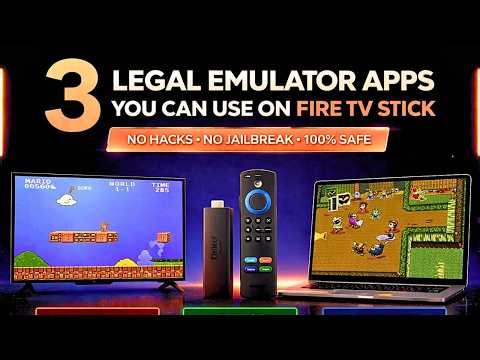 TURN YOUR FIRE TV STICK INTO A RETRO GAMING DEVICE (100% LEGAL)
