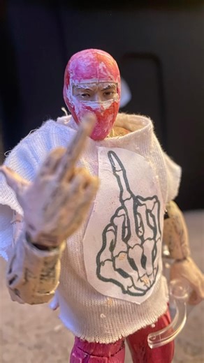 My custom gta online action figure#actionfigures#gta#tuff