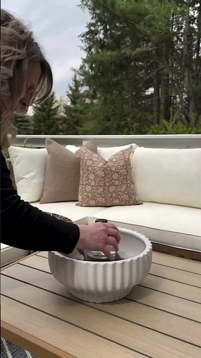 Cozy & Stylish Tabletop Firepit for Perfect Summer Nights!