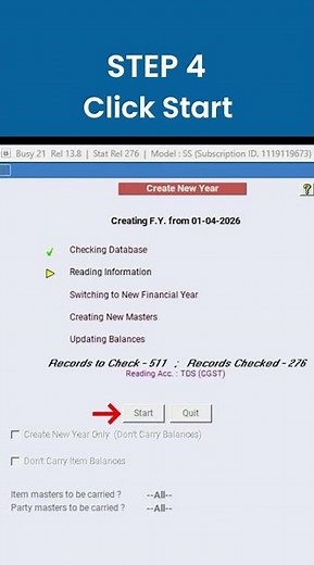 Start New Financial Year in BUSY 🚀 | Quick FY Change Guide